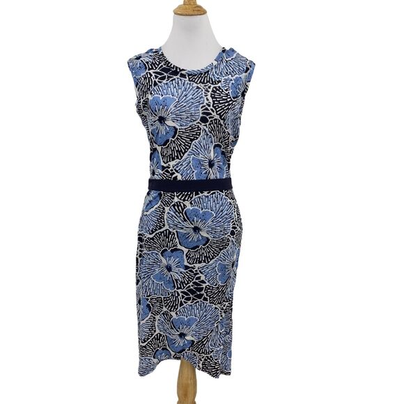 BCBGMaxazria Mikela Split Hem Semi Sheer Sheath Dress Women S Small Ruched Sides - Picture 1 of 12